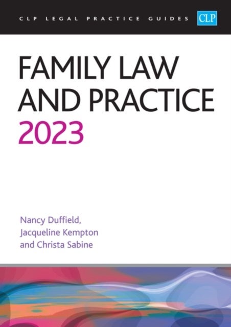 Bilde av Family Law And Practice 2023 Av Sabine, Kempton, Duffield
