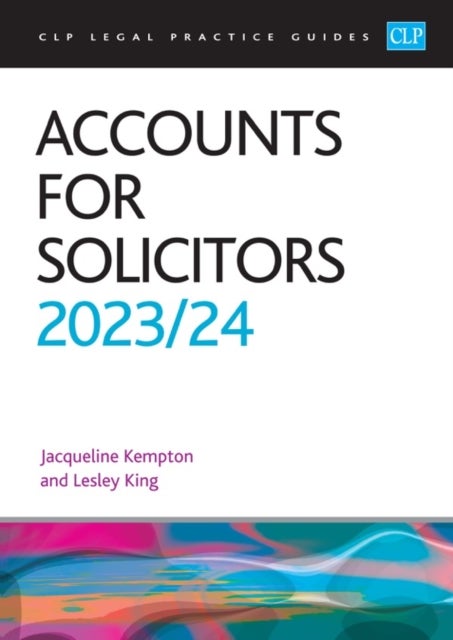 Bilde av Accounts For Solicitors 2023/2024 Av King, Kempton