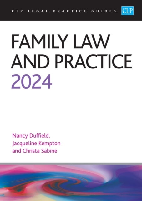 Bilde av Family Law And Practice 2024 Av Sabine, Kempton, Duffield