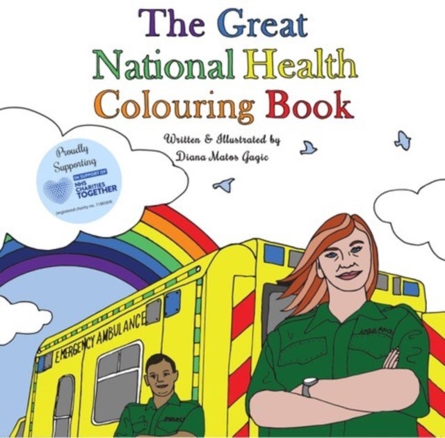Bilde av The Great National Health Colouring Book Av Diana Matos Gagic