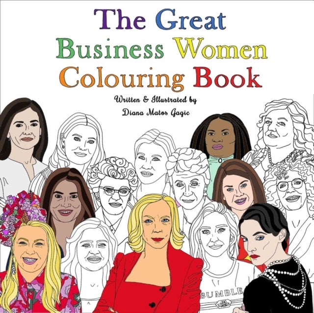 Bilde av The Great Business Women Colouring Book Av Diana Matos Gagic