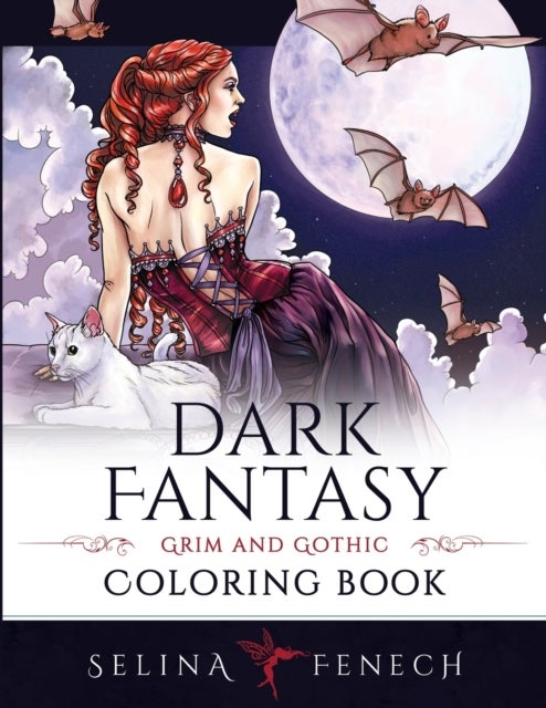 Bilde av Dark Fantasy Coloring Book Av Selina Fenech