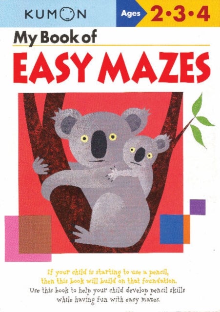 Bilde av My Book Of Easy Mazes Av Kumon