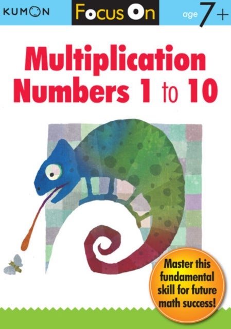 Bilde av Focus On Multiplication: Numbers 1-10 Av Kumon