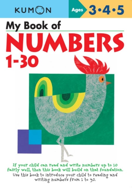 Bilde av My Book Of Numbers 1-30 Av Kumon