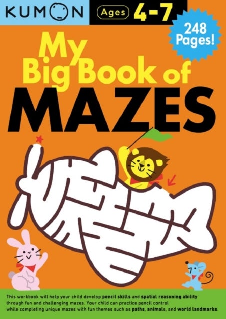 Bilde av My Big Book Of Mazes Bind Up Av Kumon Publishing