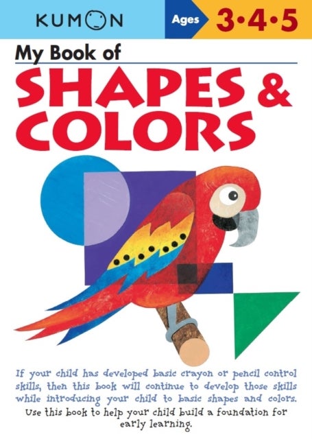 Bilde av My Book Of Shapes And Colors Av Kumon Publishing
