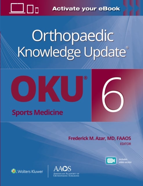 Bilde av Orthopaedic Knowledge Update (r): Sports Medicine 6 Print + Ebook With Multimedia Av Dr. Frederick M. Md Azar