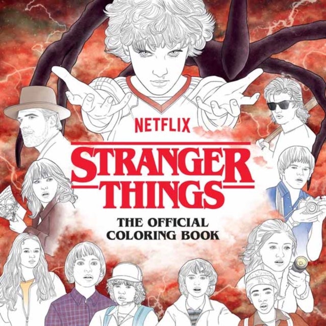 Bilde av Stranger Things: The Official Coloring Book Av Netflix
