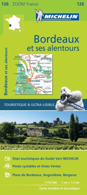 Bordeaux & surrounding areas - Zoom Map 126 - Map