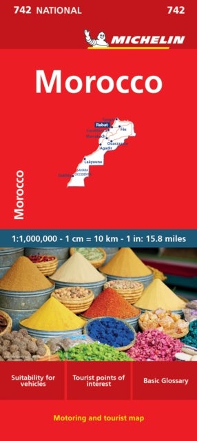 Morocco - Michelin National Map 742 - Map