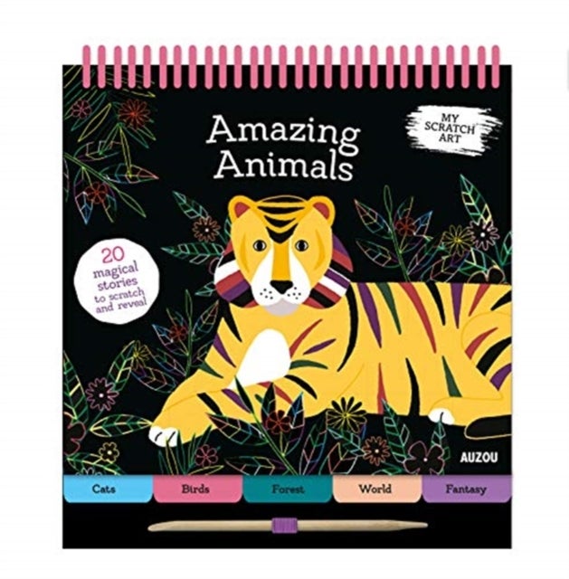 Bilde av My Scratch Art: Amazing Animals Av Lizzie Preston