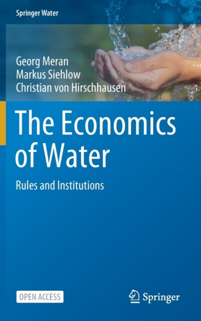Bilde av The Economics Of Water Av Georg Meran, Markus Siehlow, Christian Von Hirschhausen