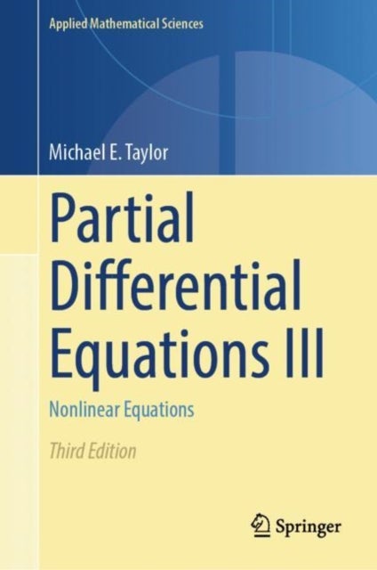 Bilde av Partial Differential Equations Iii Av Michael E. Taylor