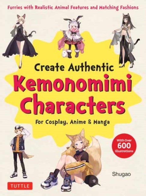 Bilde av Create Kemonomimi Characters For Cosplay, Anime &amp; Manga Av Shugao
