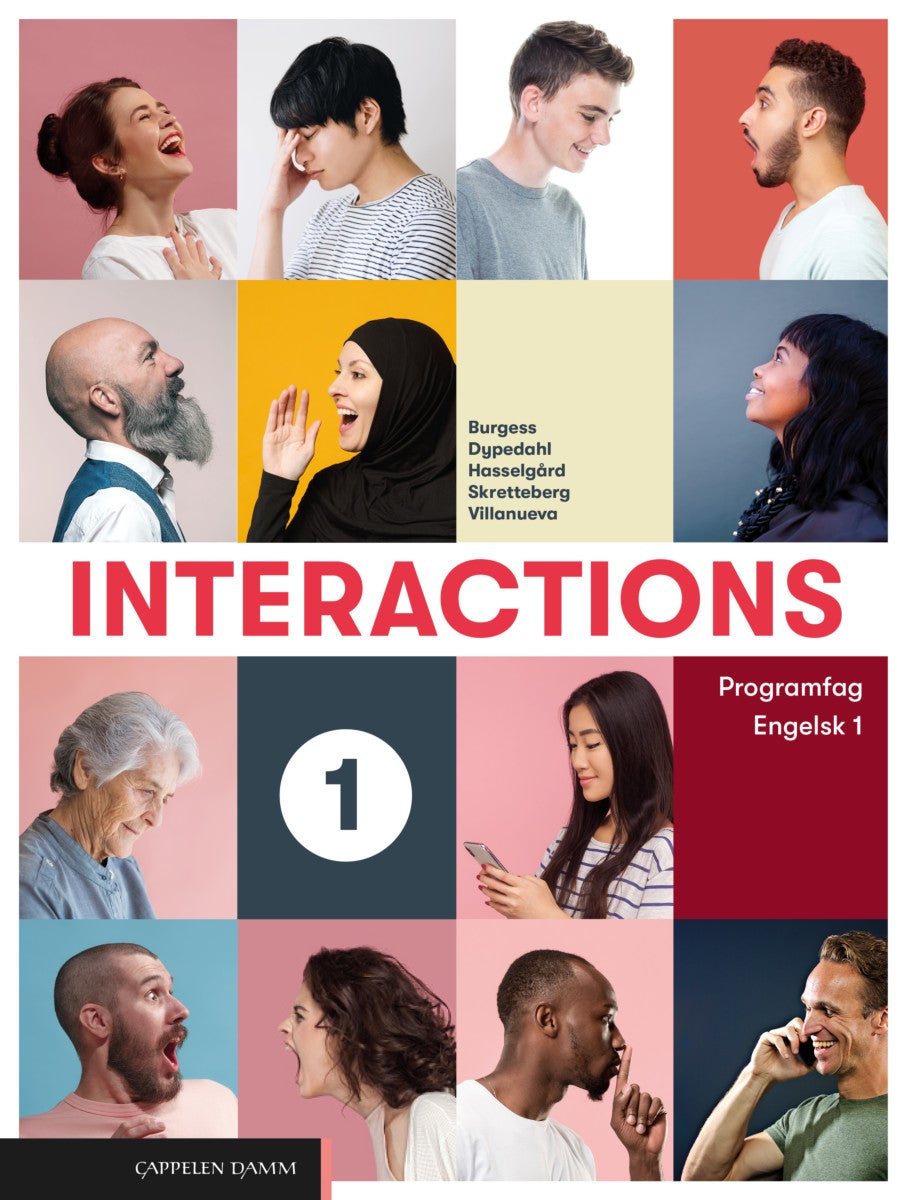 Bilde av Interactions 1 Av Richard Burgess, Maria Casado Villanueva, Magne Dypedahl, Hilde Hasselgård, Tom Arne Skretteberg