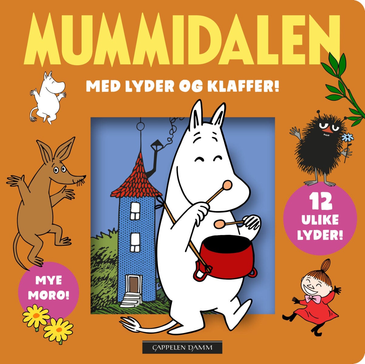 Mummidalen med lyder og klaffer!
