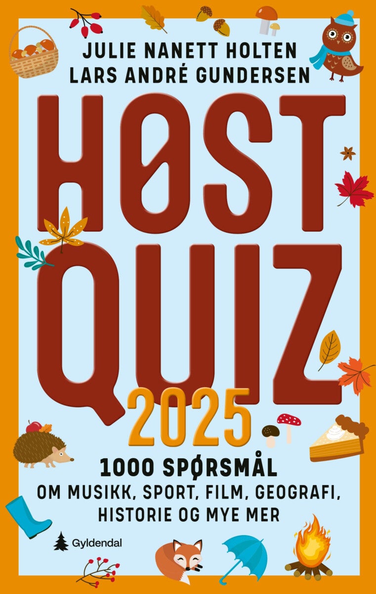 Høstquiz 2025 - 1000 spørsmål om musikk, sport, film, geografi, historie og mye mer