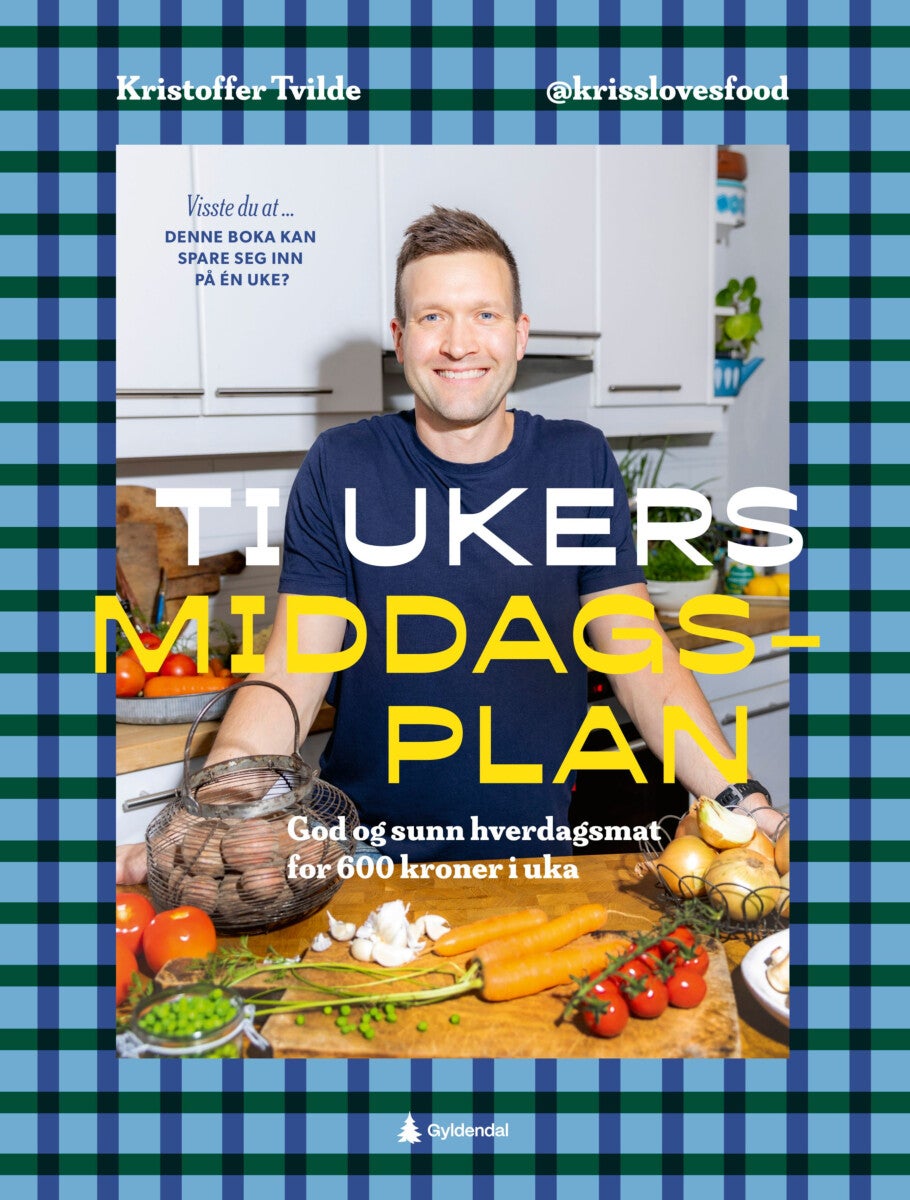 Ti ukers middagsplan - god og sunn hverdagsmat for 600 kroner i uka