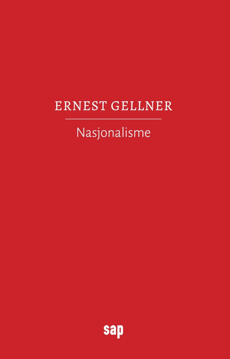 Bilde av Nasjonalisme Av Ernest Gellner