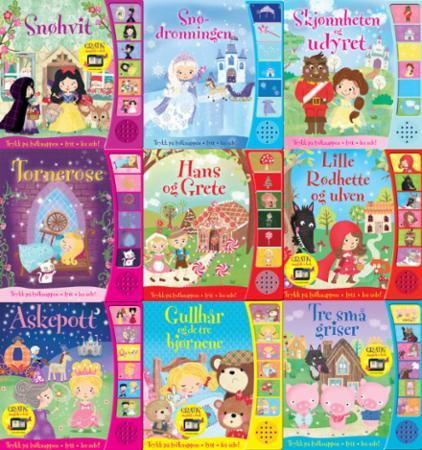 Eventyrpakke - 6 magiske lydbøker