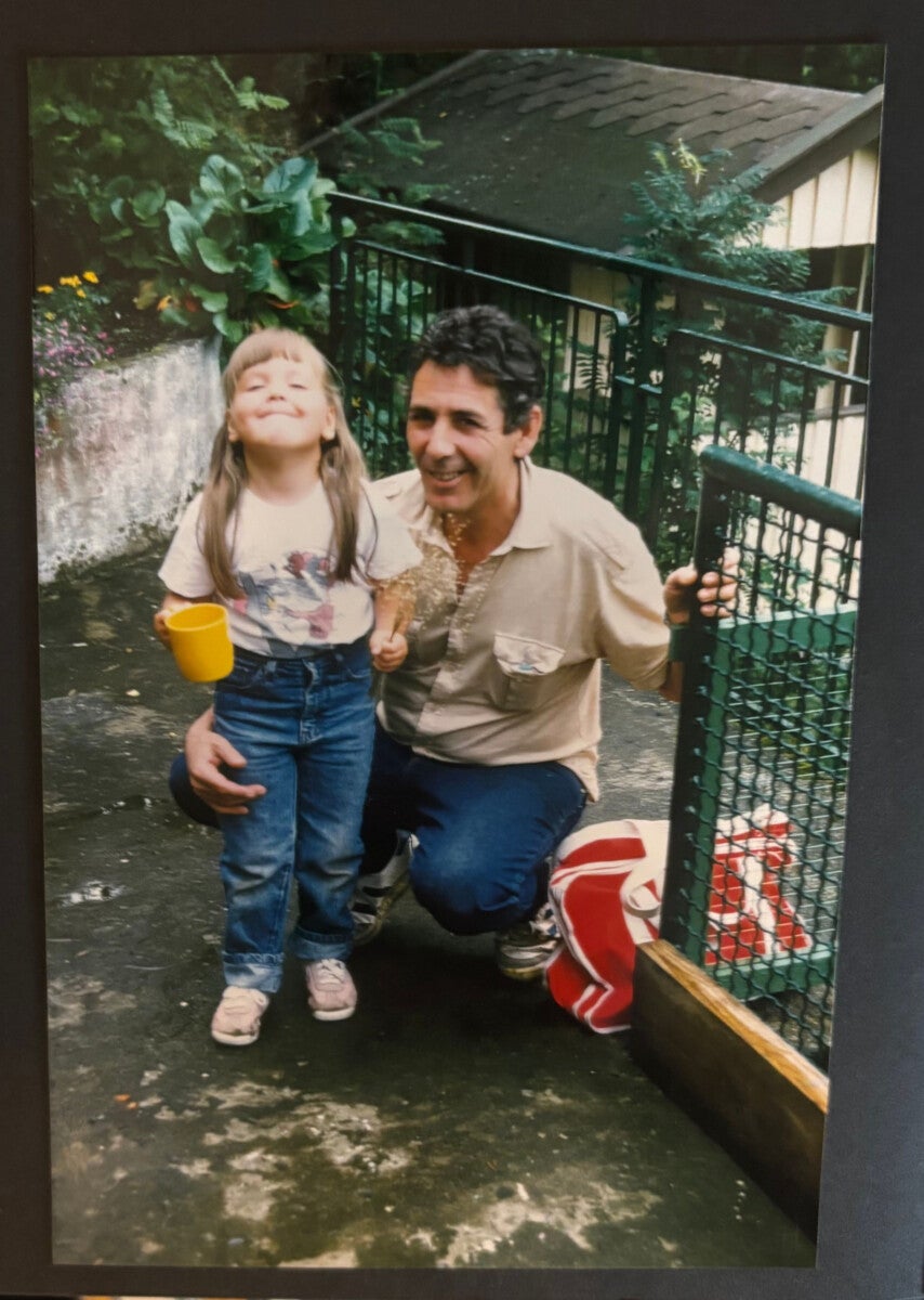 Morfar Vincenzo og meg