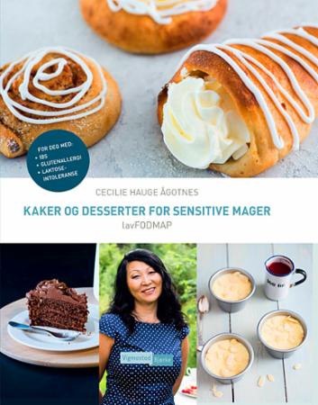Bilde av Kaker Og Desserter For Sensitive Mager Av Cecilie Hauge Ågotnes