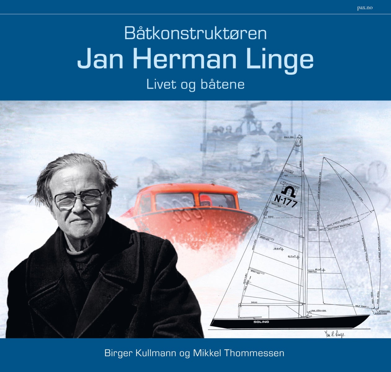 Bilde av Båtkonstruktøren Jan Herman Linge Av Birger Kullmann, Mikkel Thommessen
