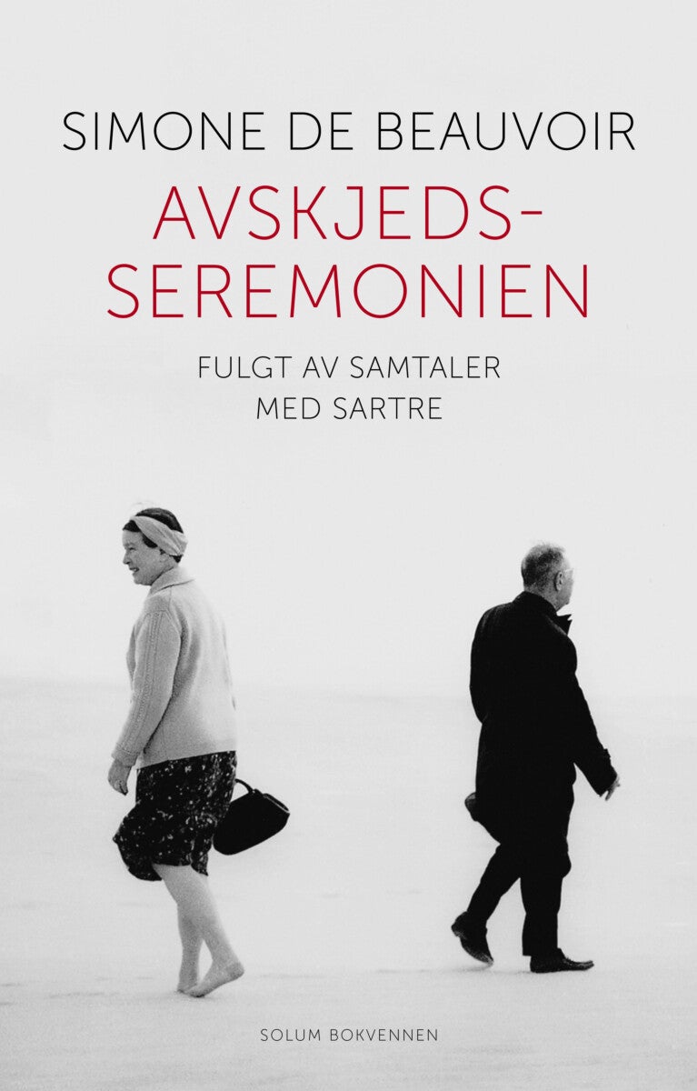 Avskjedsseremonien - fulgt av samtaler med Jean-Paul Sartre