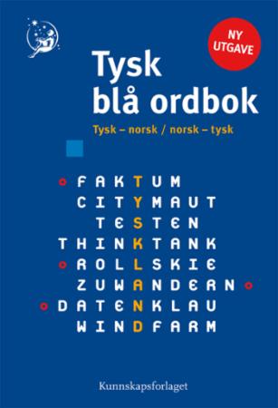 Tysk blå ordbok - tysk-norsk/norsk-tysk