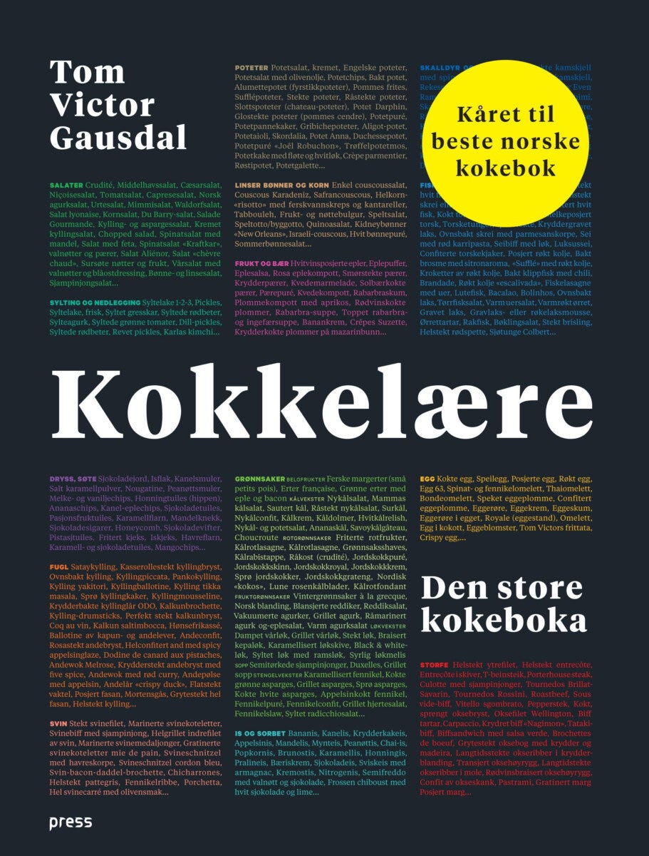 Kokkelære - den store kokeboka