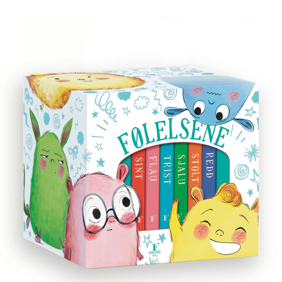 Følelsene - seks små bøker om store følelser