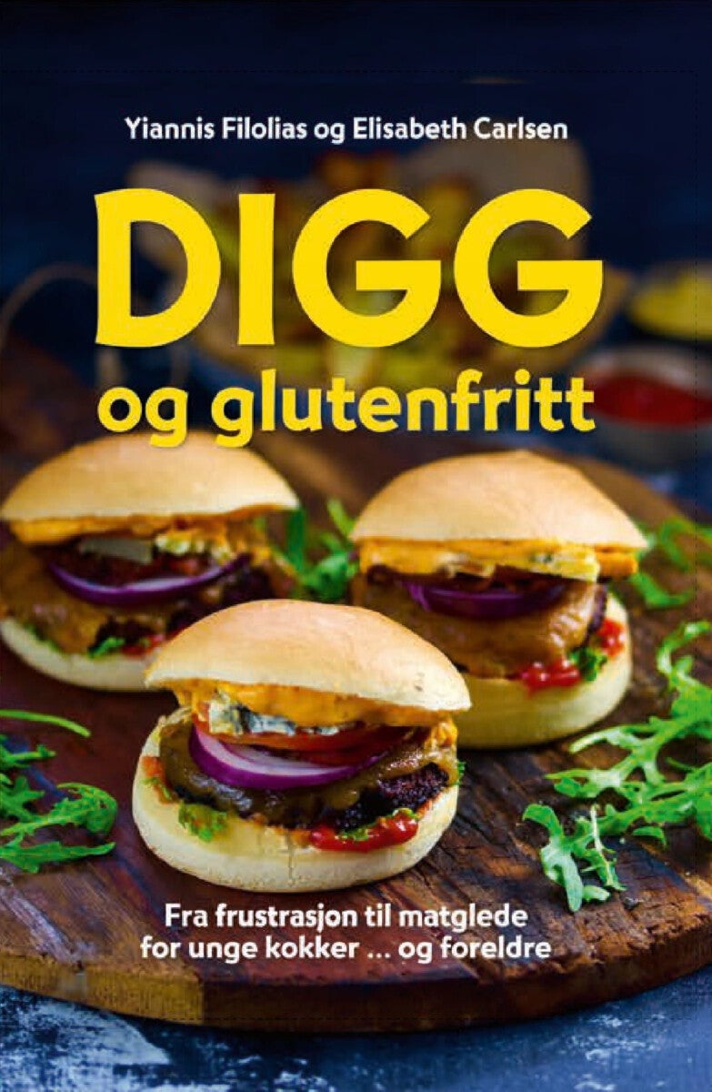 Digg og glutenfritt - en smakfull håndbok for unge kokker
