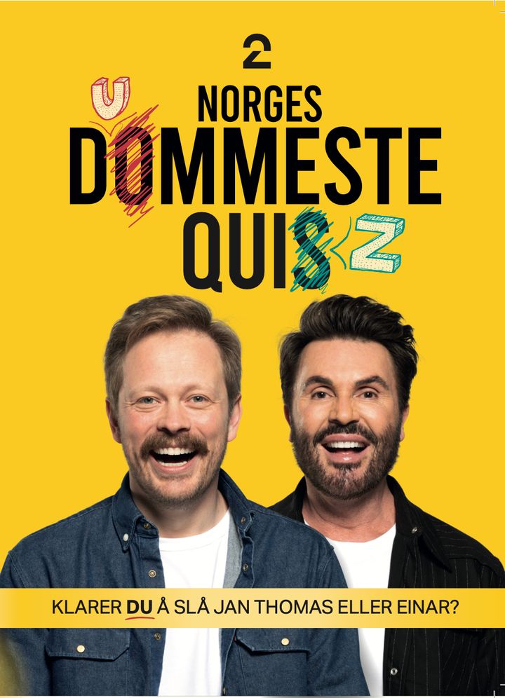 Norges dummeste quiz - klarer du å slå Jan Thomas eller Einar?