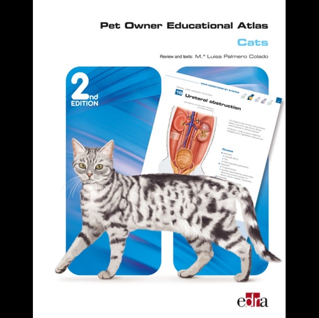 Bilde av Pet Owner Educational Atlas: Cats -2nd Edition Av Grupo Asis Biomedia S.l.