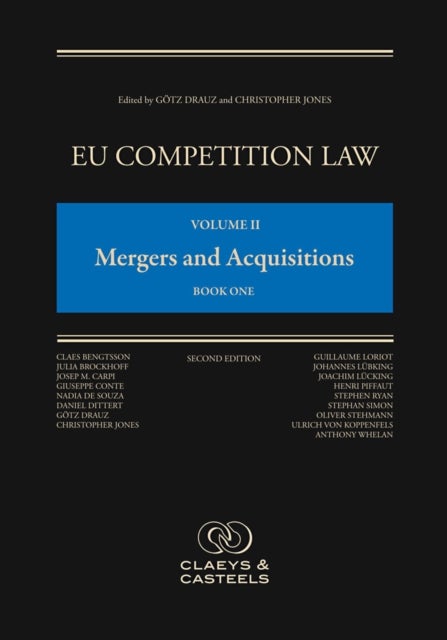 Bilde av Eu Competition Law, Volume Ii: Mergers And Acquisitions
