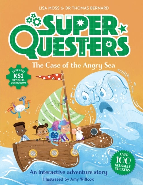 Bilde av Superquesters: The Case Of The Angry Sea Av Dr Thomas Bernard, Lisa Moss