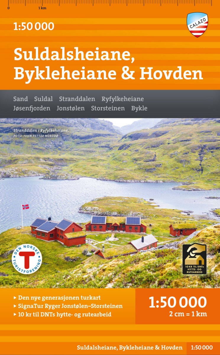 Turkart Suldalsheiane Bykleheiane & Hovden