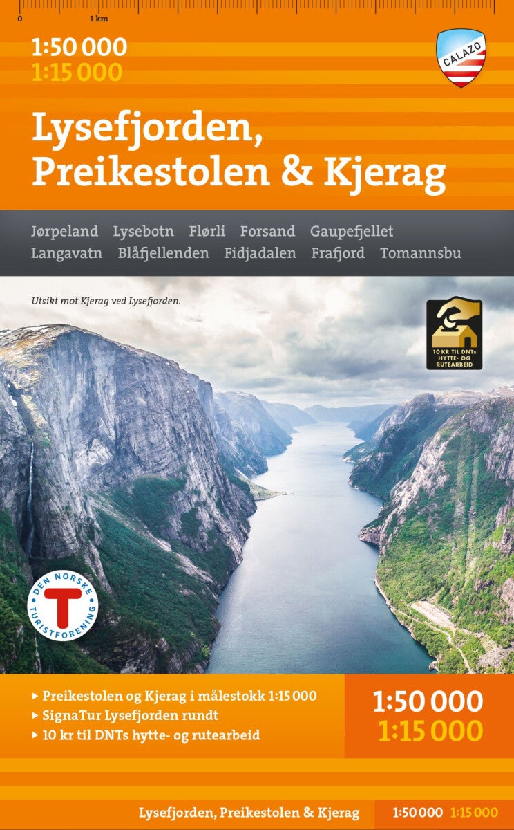 Turkart Lysefjorden, Preikestolen & Kjerag