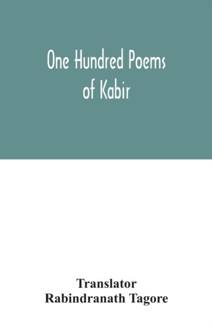 Bilde av One Hundred Poems Of Kabir