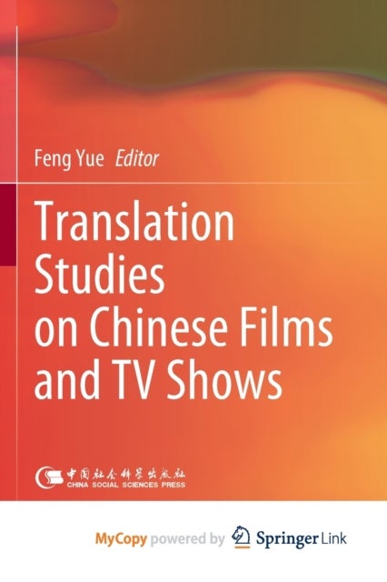 Bilde av Translation Studies On Chinese Films And Tv Shows