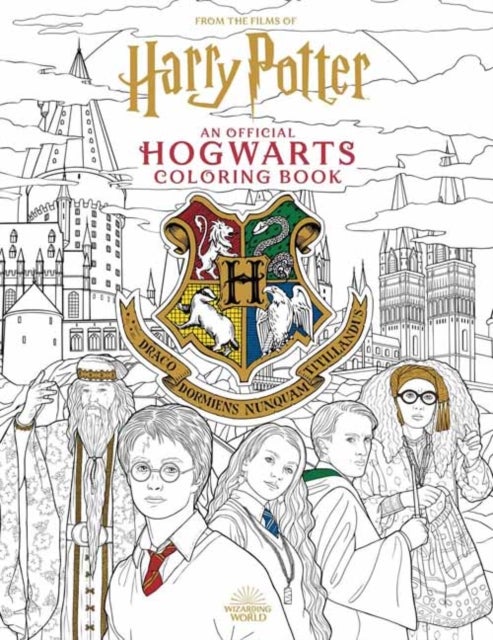 Bilde av Harry Potter: An Official Hogwarts Coloring Book Av Insight Editions