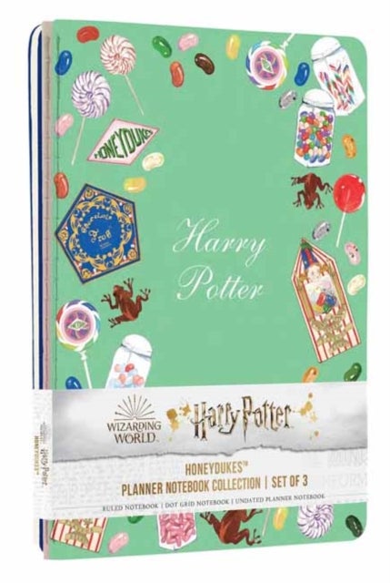 Bilde av Harry Potter: Honeydukes Planner Notebook Collection (set Of 3) Av Insight Editions