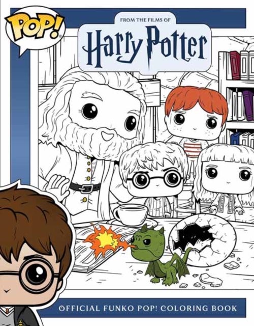Bilde av Official Funko Pop Harry Potter Coloring Book Av Insight Editions
