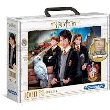 Bilde av Puslespill 1000 Puzzle Briefcase Harry Potter Clem