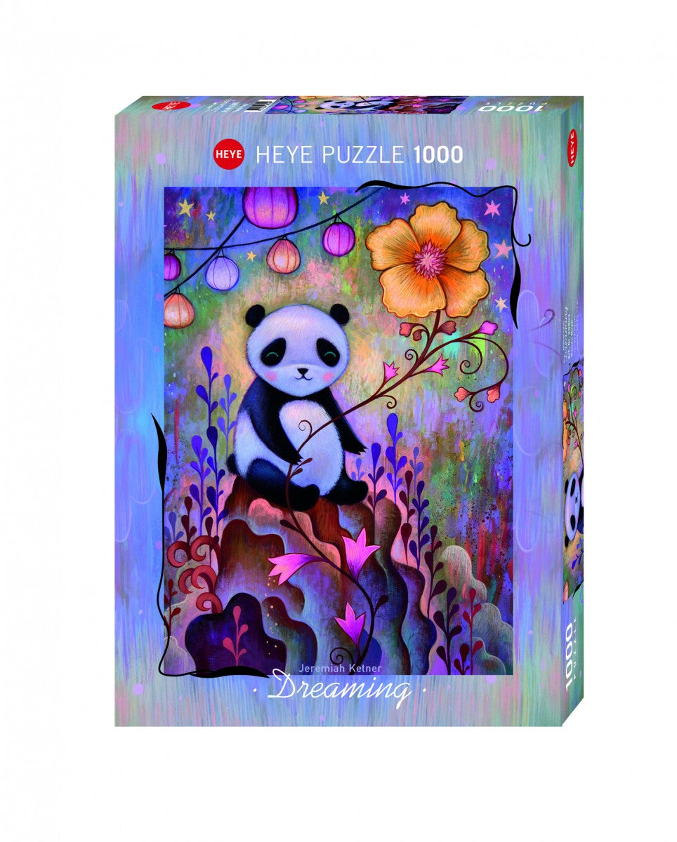 Bilde av Puslespill 1000 Panda Naps Heye