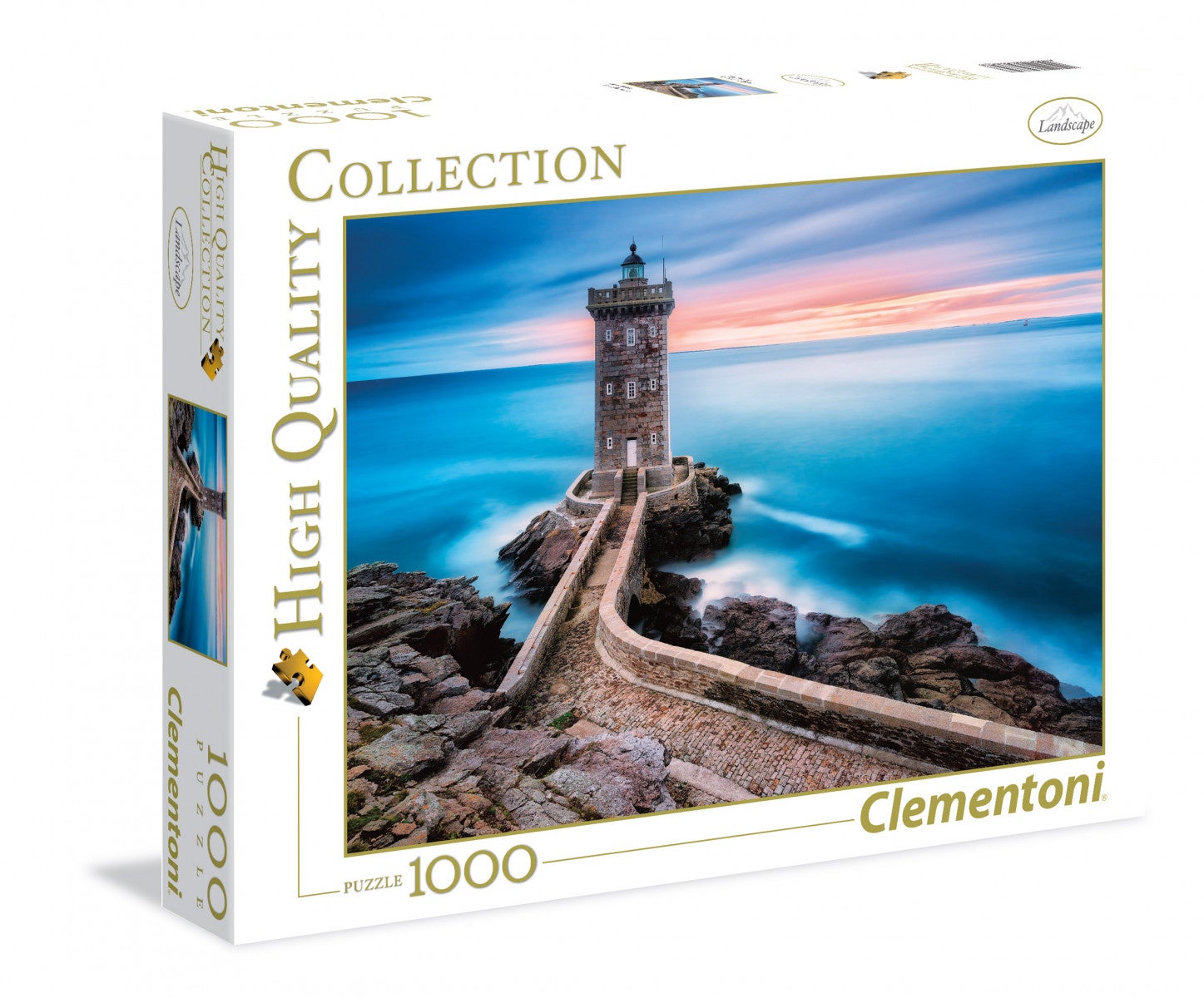 Bilde av Puslespill 1000 The Lighthouse Clementoni