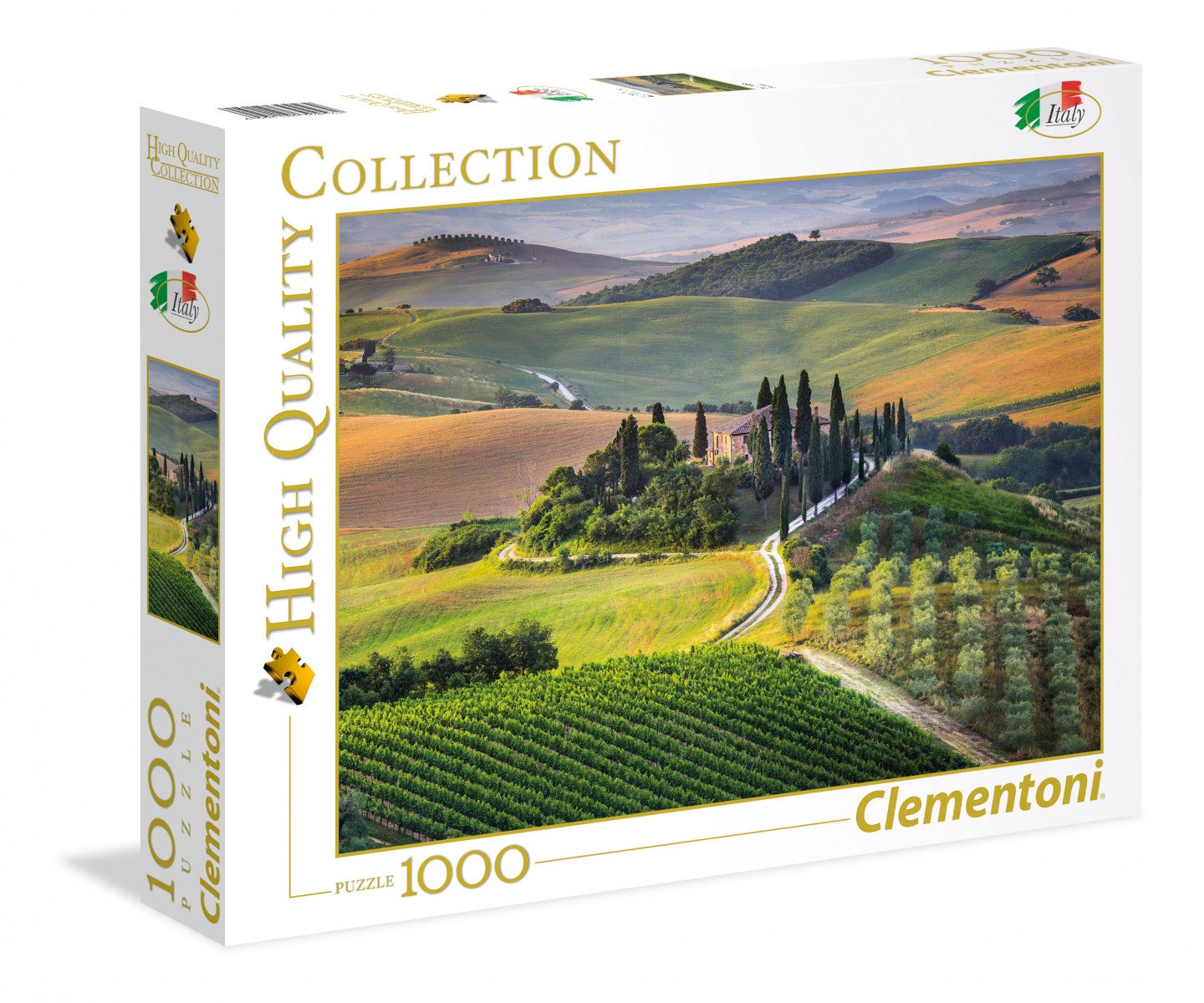 Bilde av Puslespill 1000 Tuscany Clementoni
