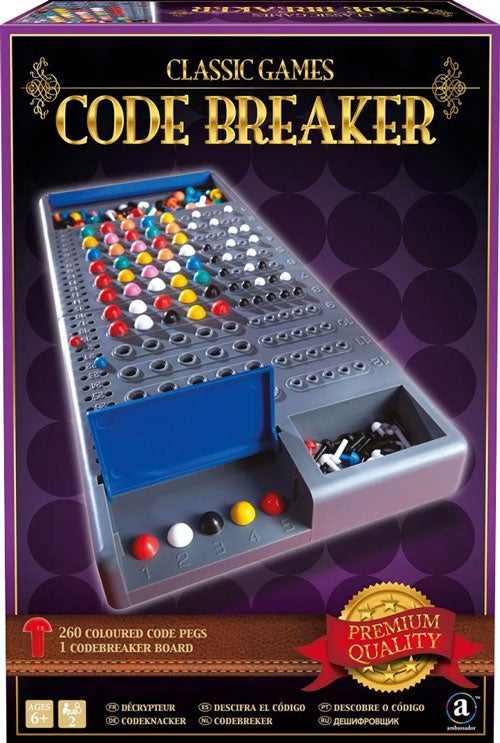 Code Breaker Spill Classic Games Coll Code Breaker. en annen utgave av det velkjente spillet Mastermind.