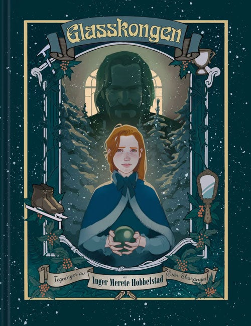 Glasskongen Glasskongen av Inger Merete Hobbelstad. Julekalender bok.